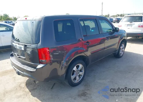 2013 Honda Pilot Ex from USA, damaged, VIN 5FNYF3H43DB036346